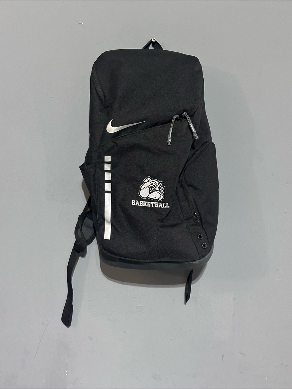 Nike Hoops Elite Basketball Backpack Black - Bulldawgs Logo - Excellent